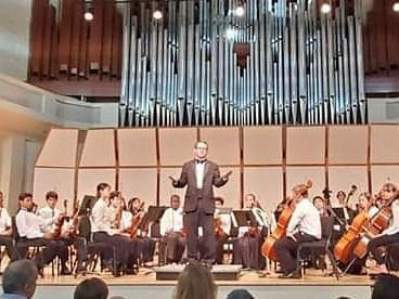 Picture of Orchestra performance at FIU